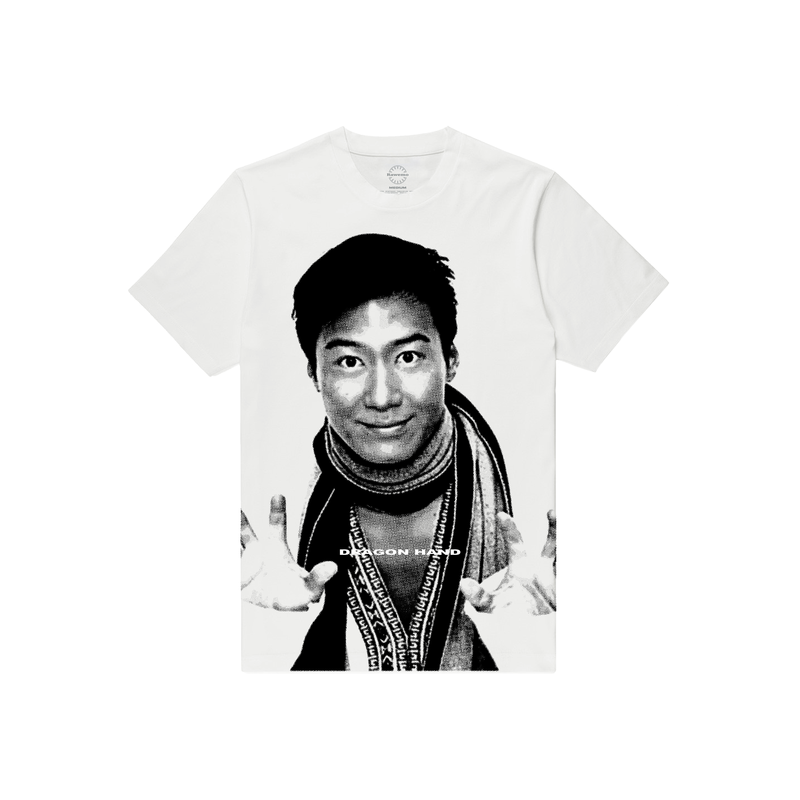 Dragon Hand Tee - White