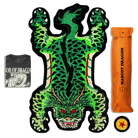 Mascot Tiger Deluxe Wool - Green Camo