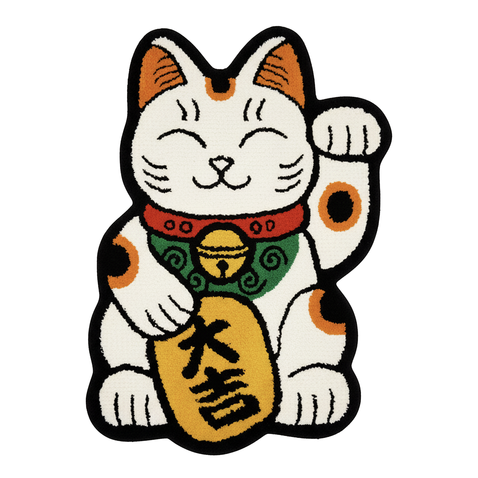 New Year Lucky Cat White