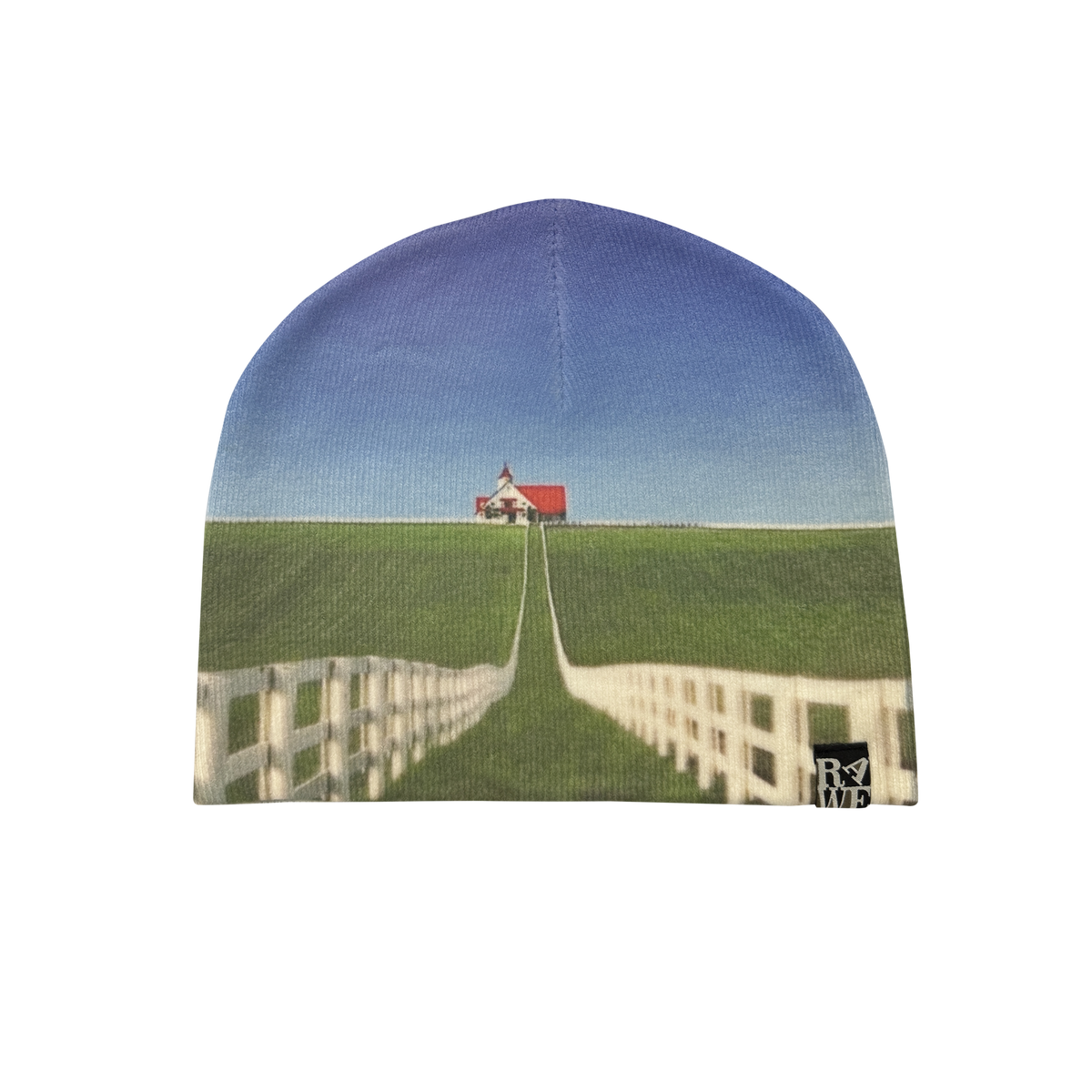 Eye Exam Red House Beanie (New)
