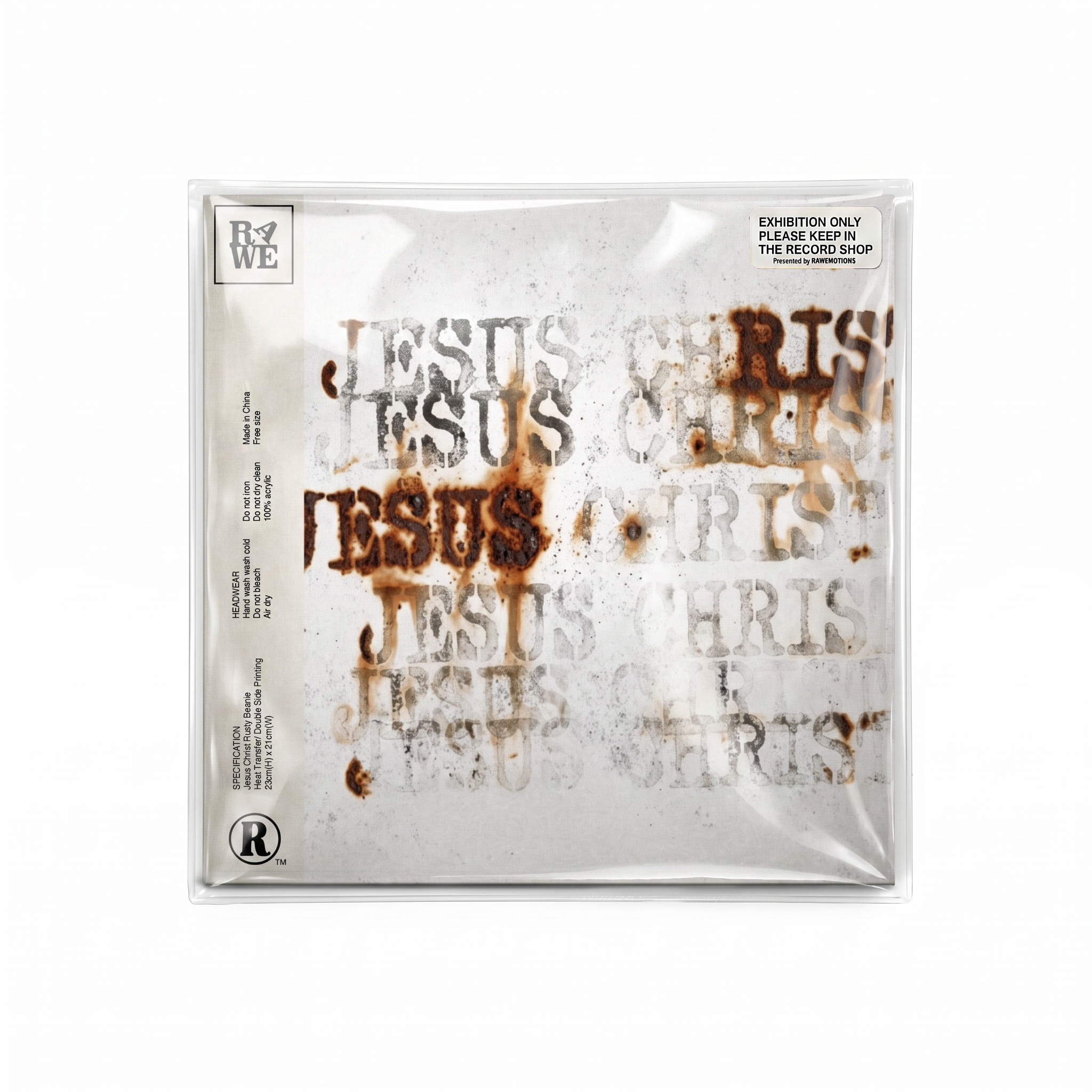 Jesus Christ Rusty Beanie (New)