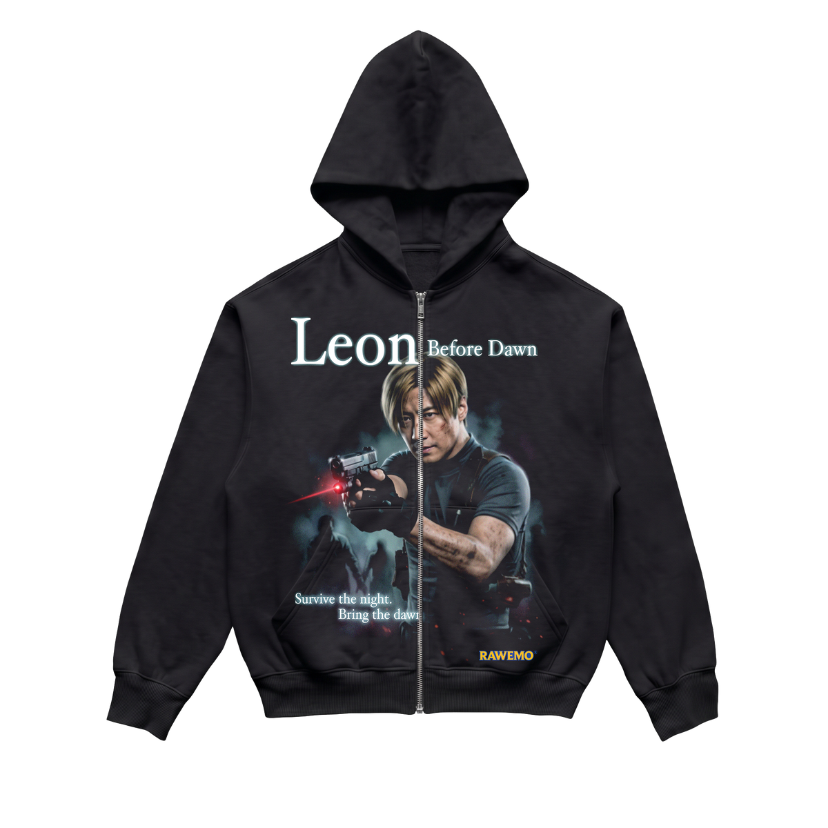 Leon Before Dawn Zip-Up Hoodie (New)