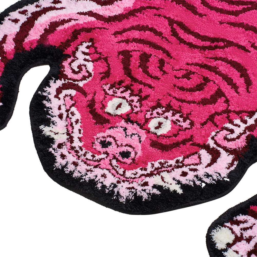 Mascot Tiger Pink