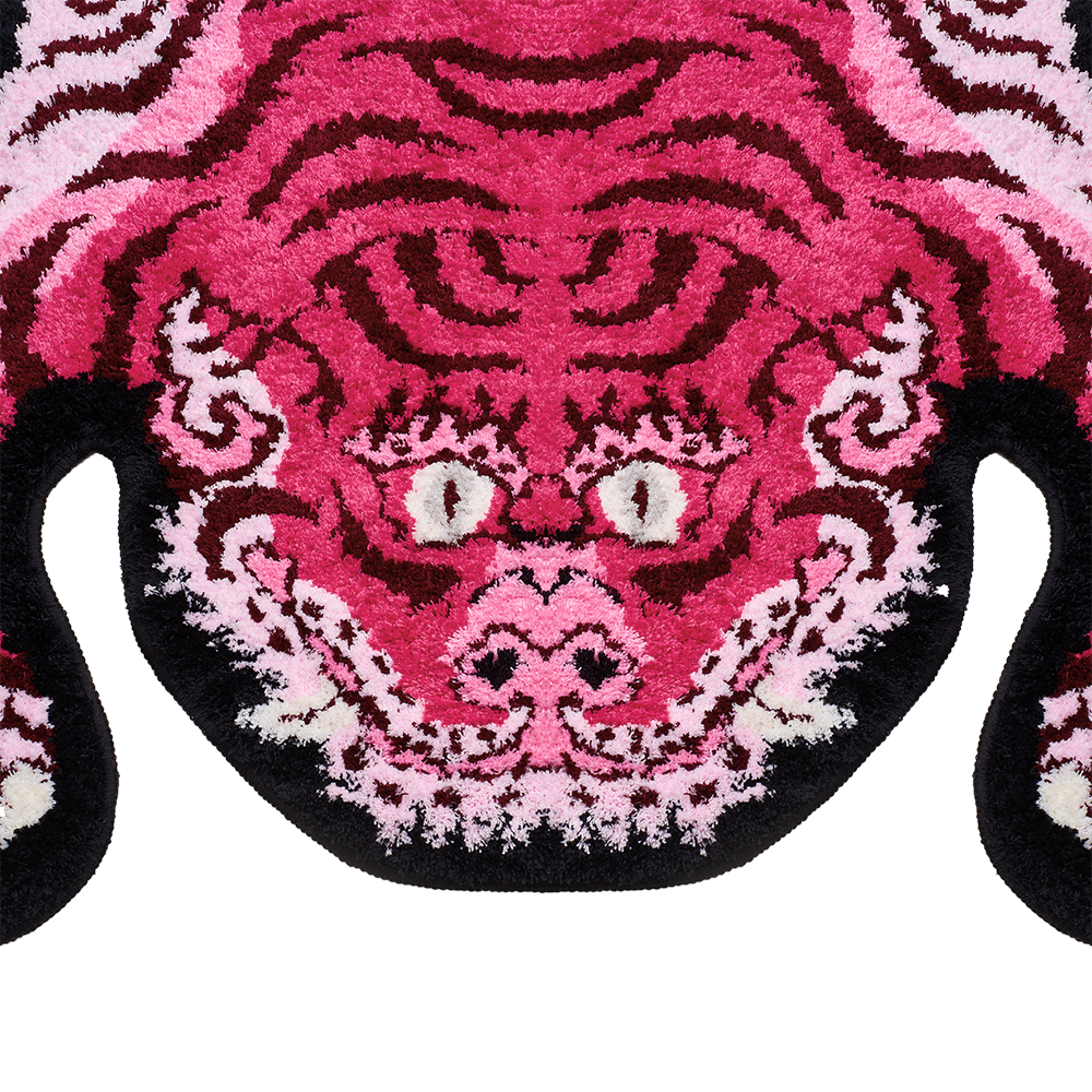 Mascot Tiger Pink