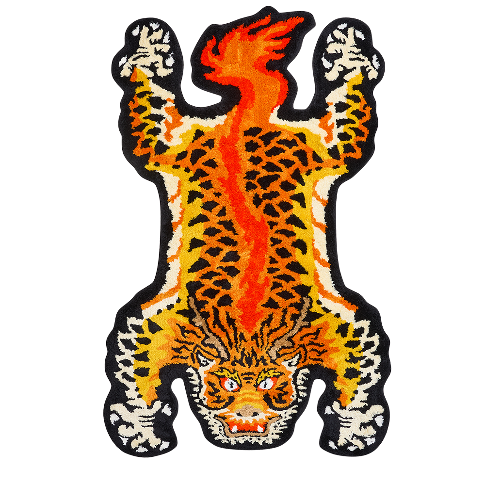 Mascot Dragon Yellow