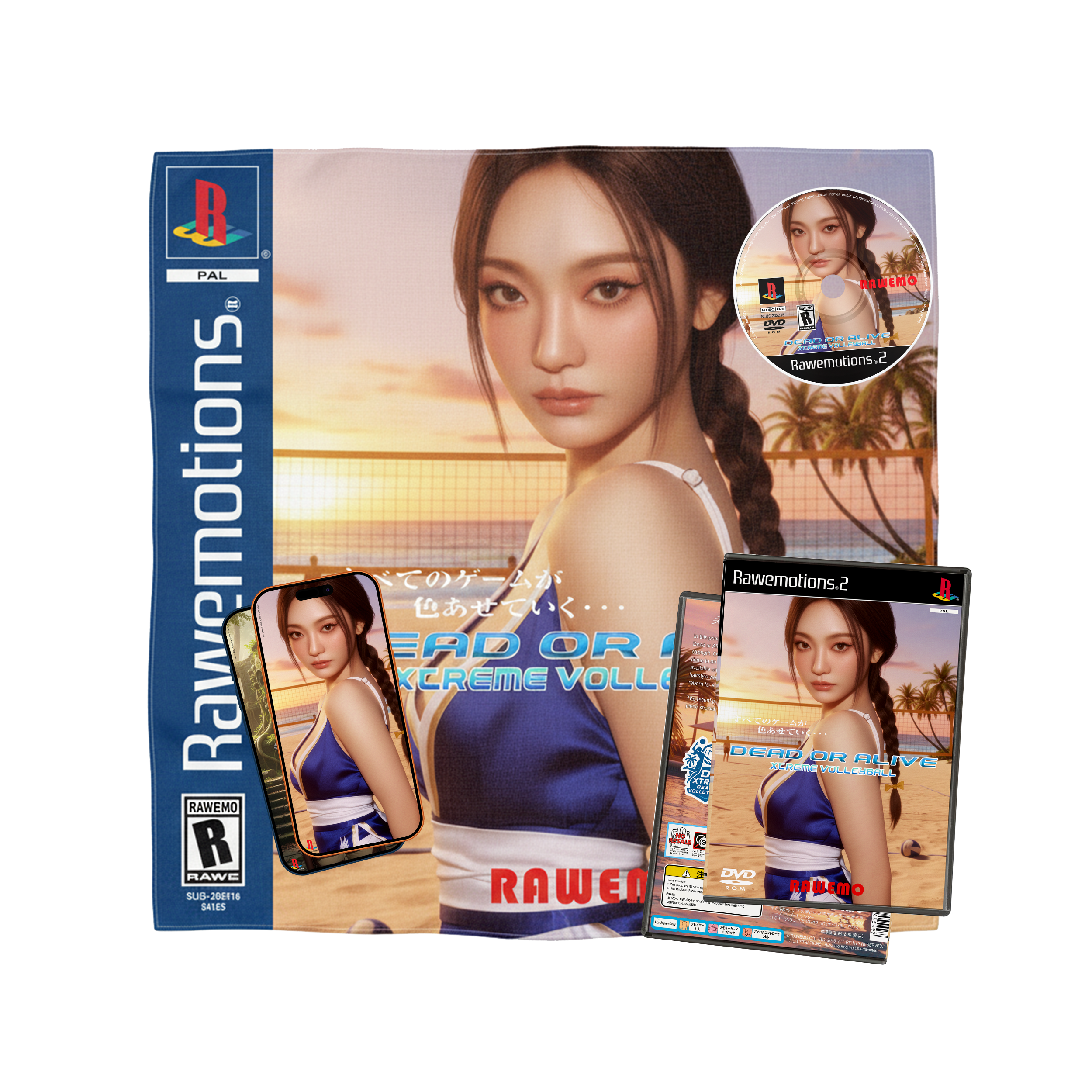 NingNing Dead Or Alive DVD Box Set (New)