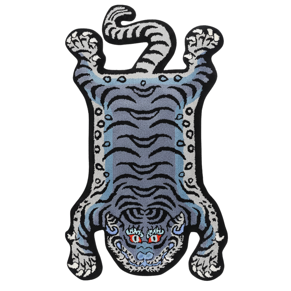 Mascot Tiger Neptune Blue