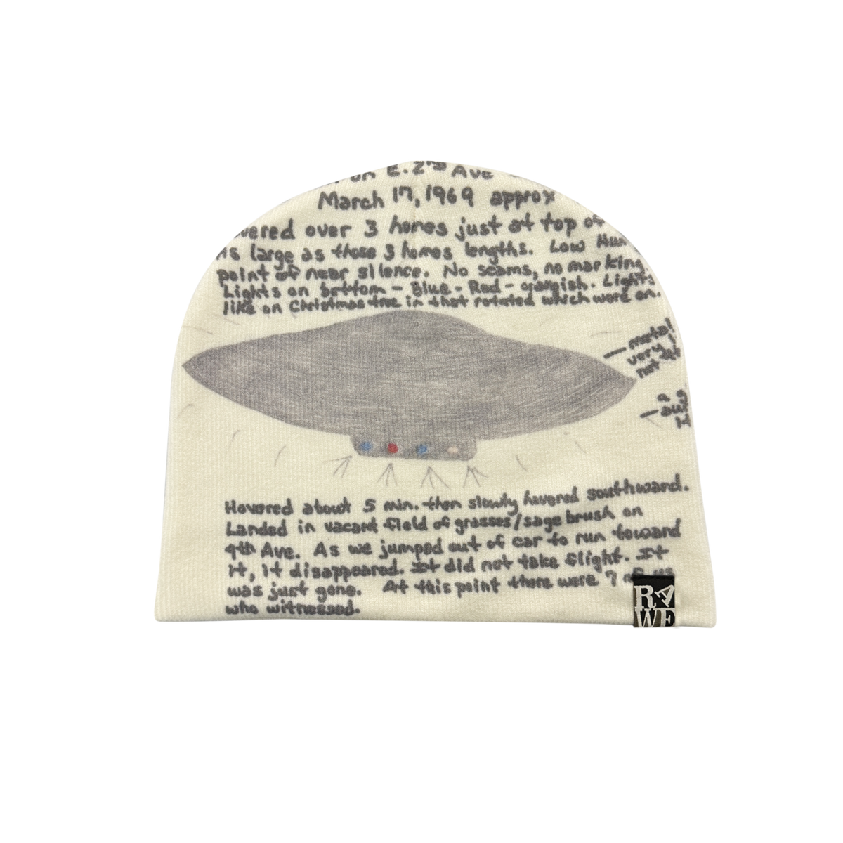 UFO Sighting 123342 Beanie (New)