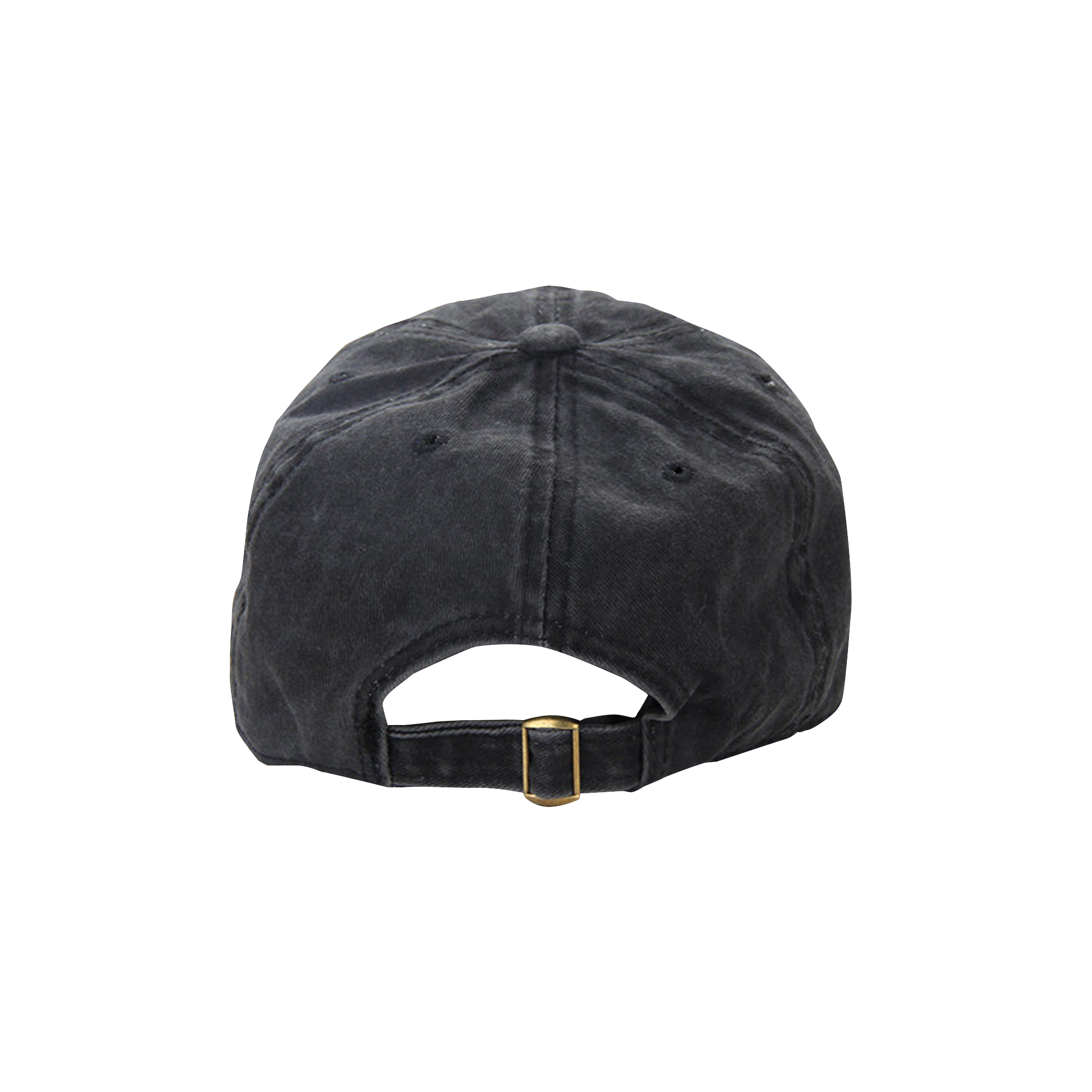 Rawemo Floral Logo Washed Dad Cap - Black For Michelle