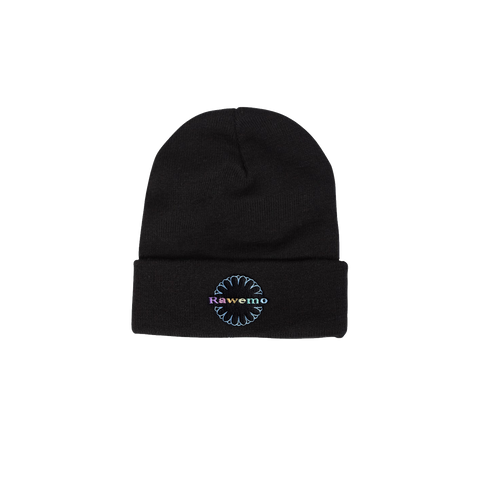 A Pure Person Washed Dad Cap - Black/Purple