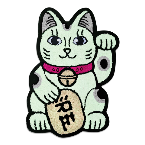 New Year Lucky Cat Black