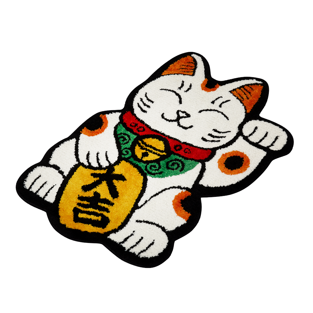 New Year Lucky Cat White