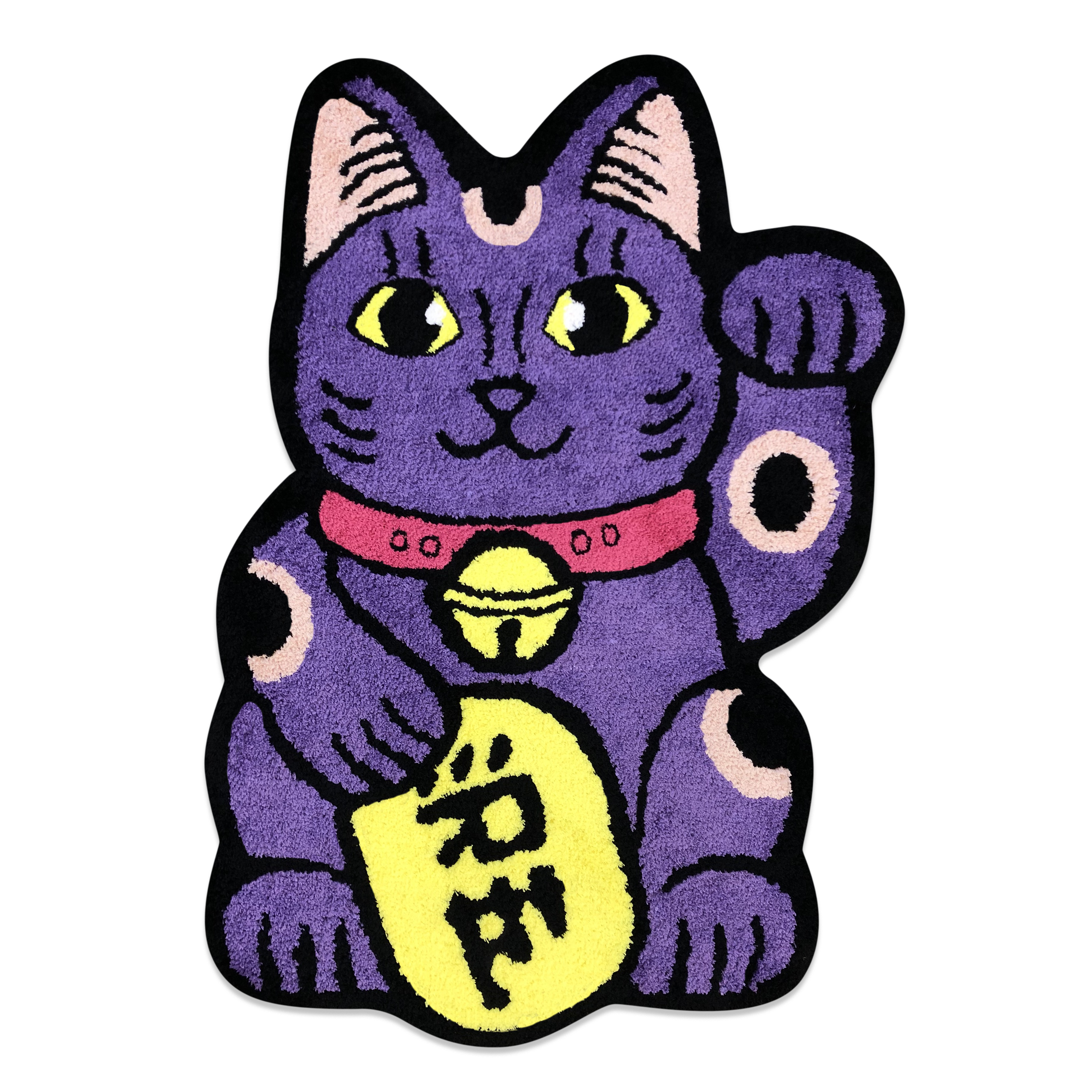 Lucky Cat Purple