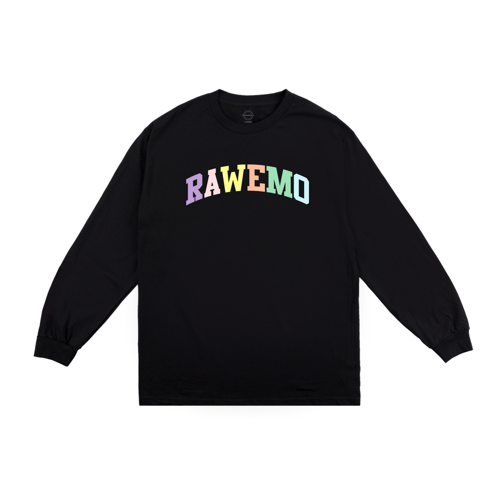 Rawemo Arc Logo LS Tee - Black