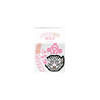 White Floral Logo Small Pin Button