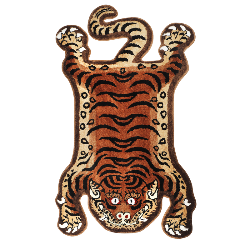 Mascot Tiger Brown