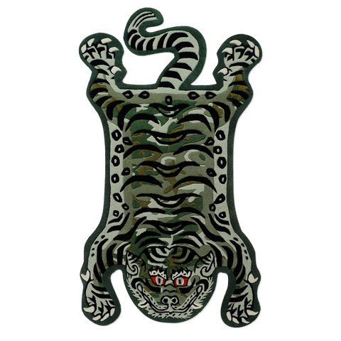 Mascot Tiger Blue V2
