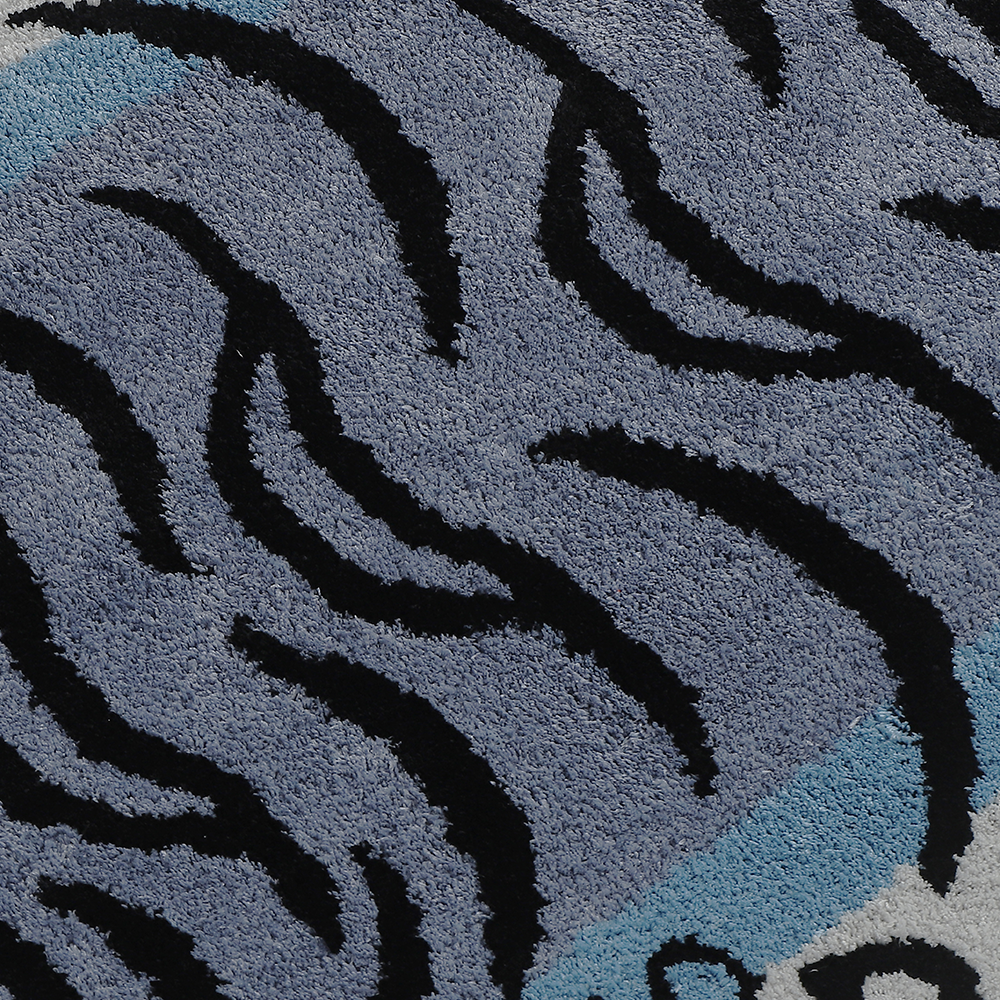 Mascot Tiger Neptune Blue