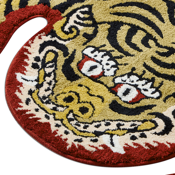RAW EMOTIONS - Small Tibetan Tiger Rug