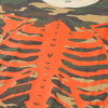 Bootleg Forest Camo Skeleton Thermal Crew - Orange (New)