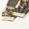 Bootleg Forest Camo Skeleton Thermal Crew - Pink (New)
