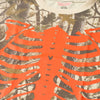 Bootleg Realtree Camo Skeleton Thermal Crew - Orange (New)