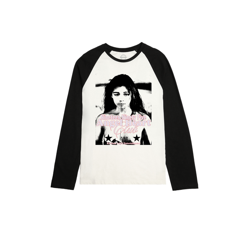 Angel Heart Club 1995 Raglan Long Sleeve Tee (CLOSED)