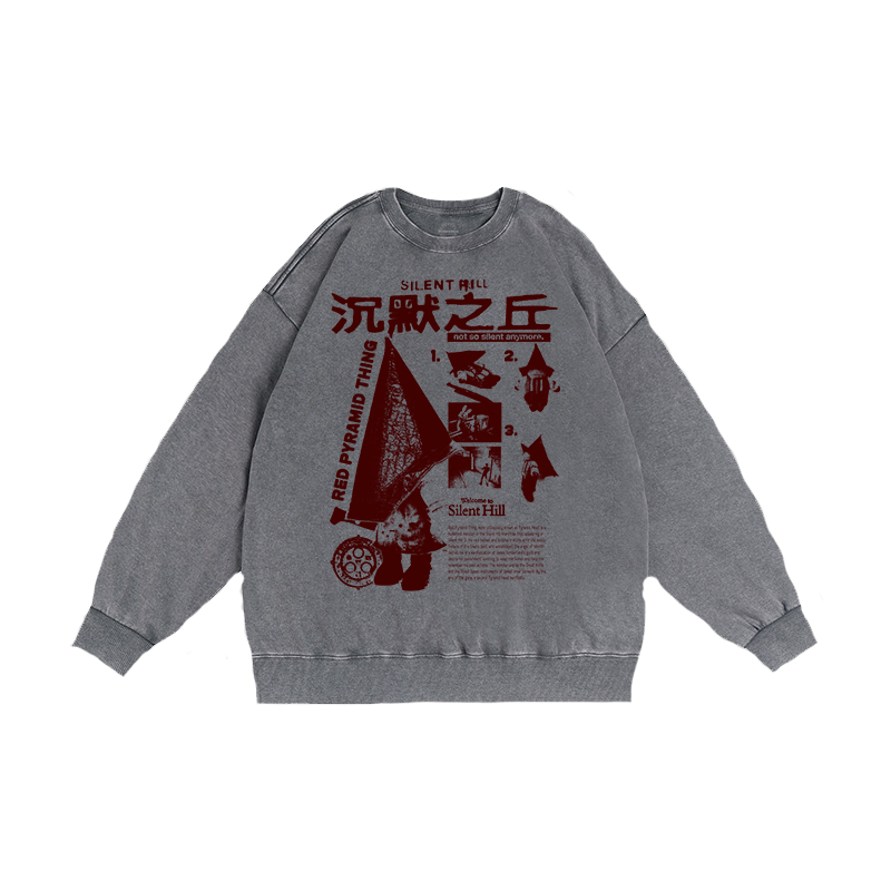 The Red Pyramid Thing Washed Crewneck (CLOSED)