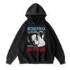 Dog Bite Dog Faded Zip Up Hoodie - Black