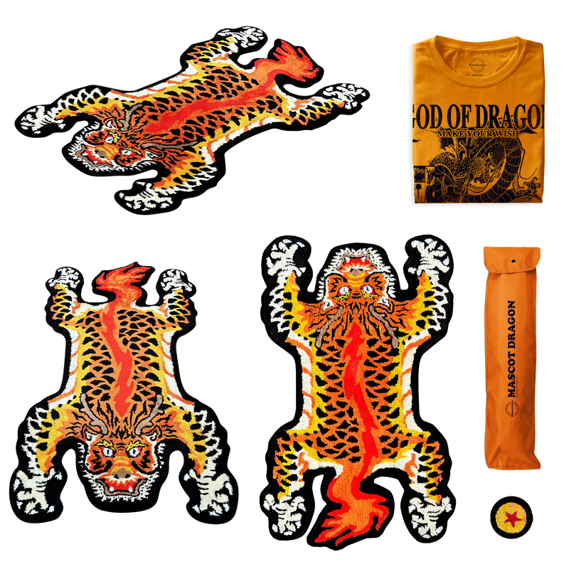 Mascot Dragon Yellow (NEW)