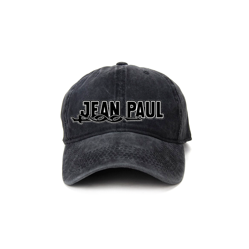 Jean Paul 1994 Washed Dad Cap - Black
