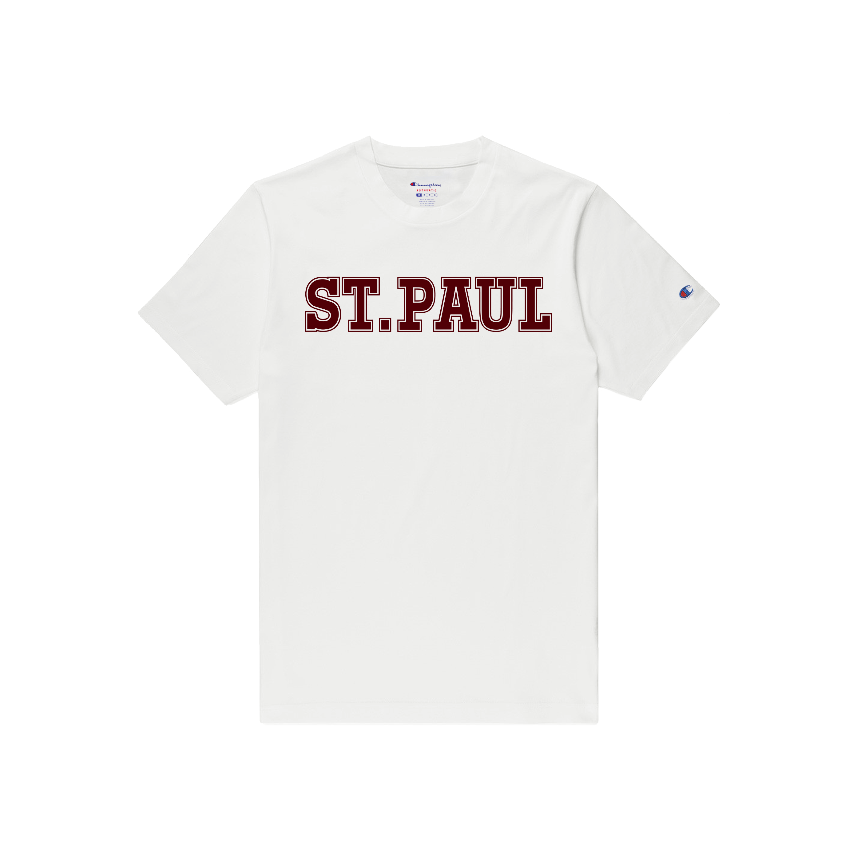 St. Paul College Squad Tee - White (New)