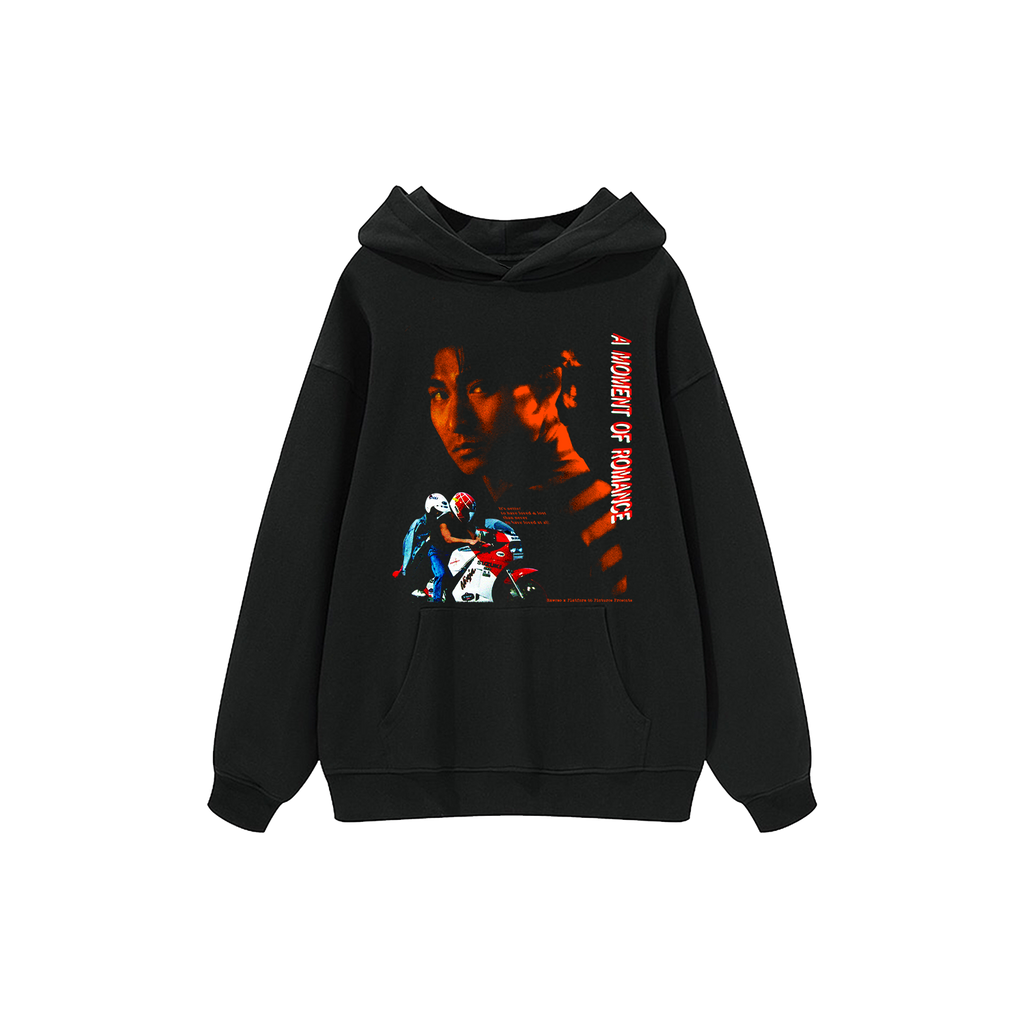 A Moment Of Romance Hoodie - Black