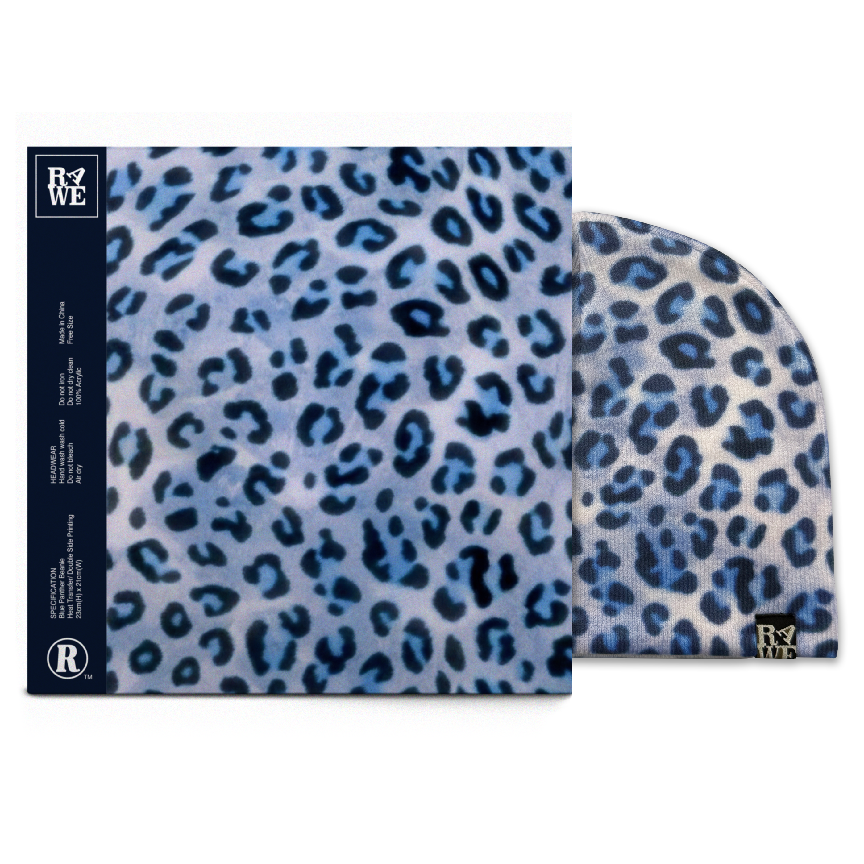 Blue Panther Beanie (New)