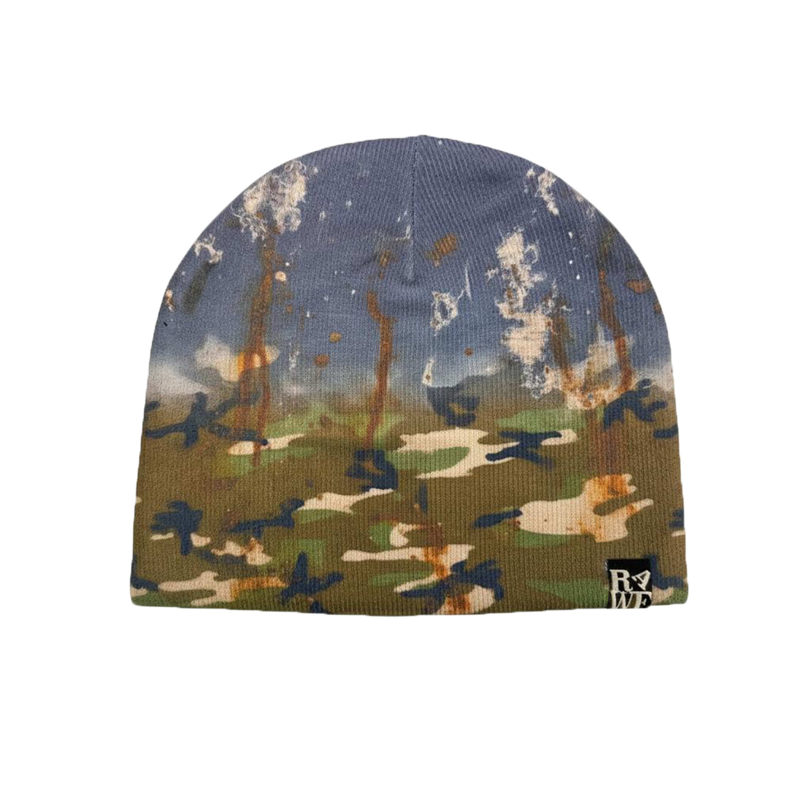 Camo Denim Beanie (New)