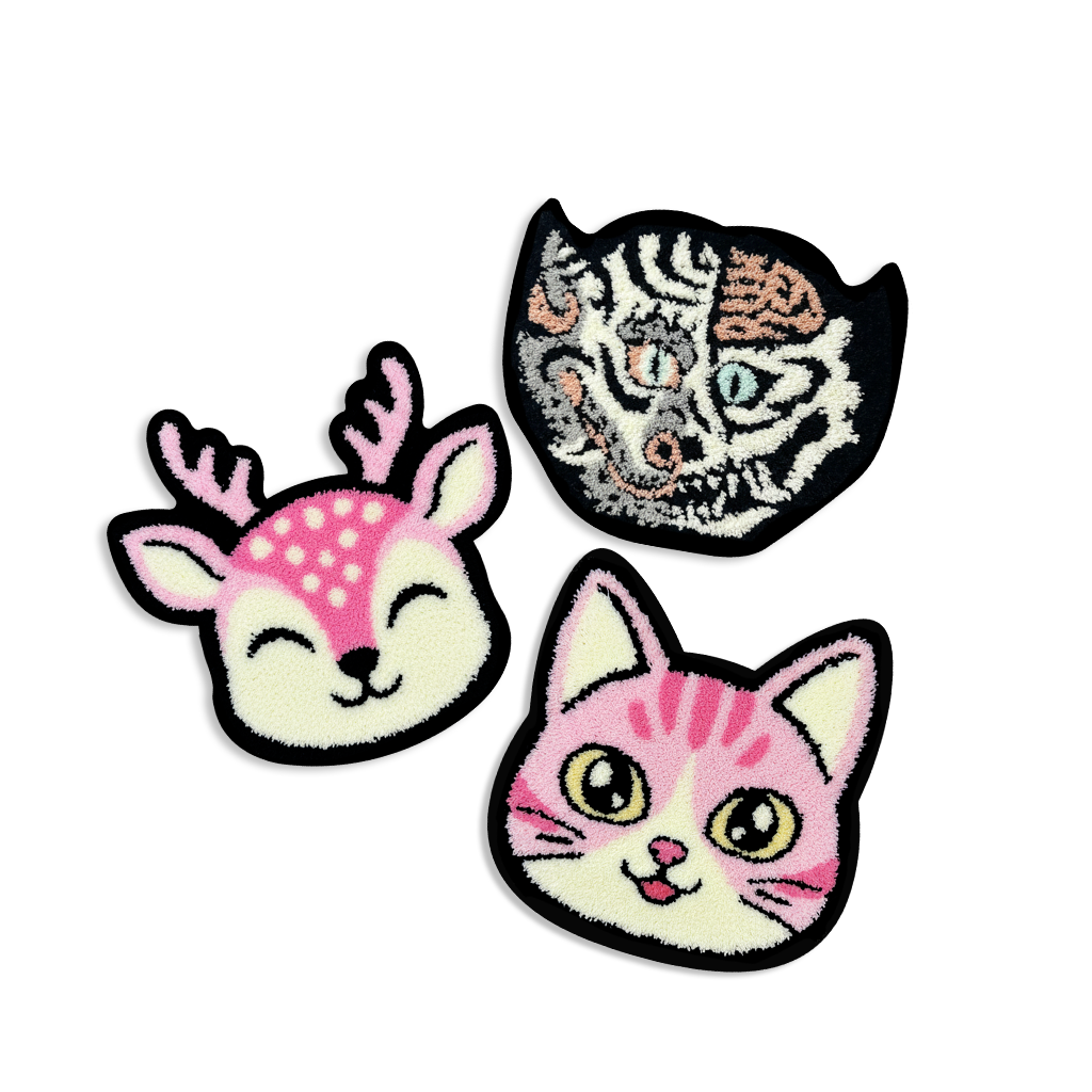 🎁 Valentine Mascot Trio Coaster Set (100% off)