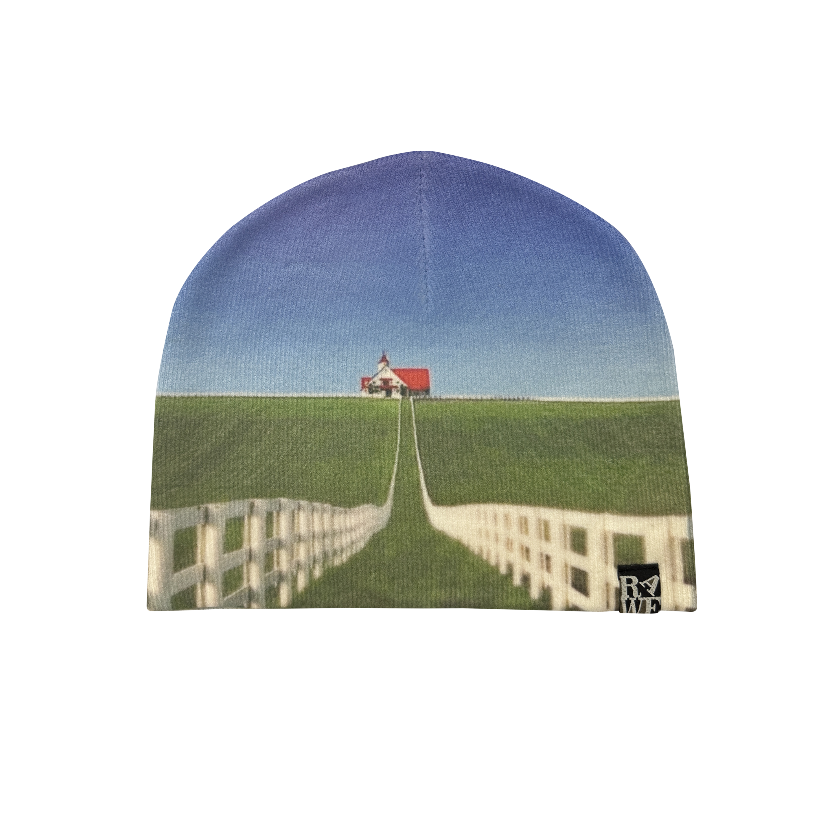 Eye Exam Red House Beanie (New)