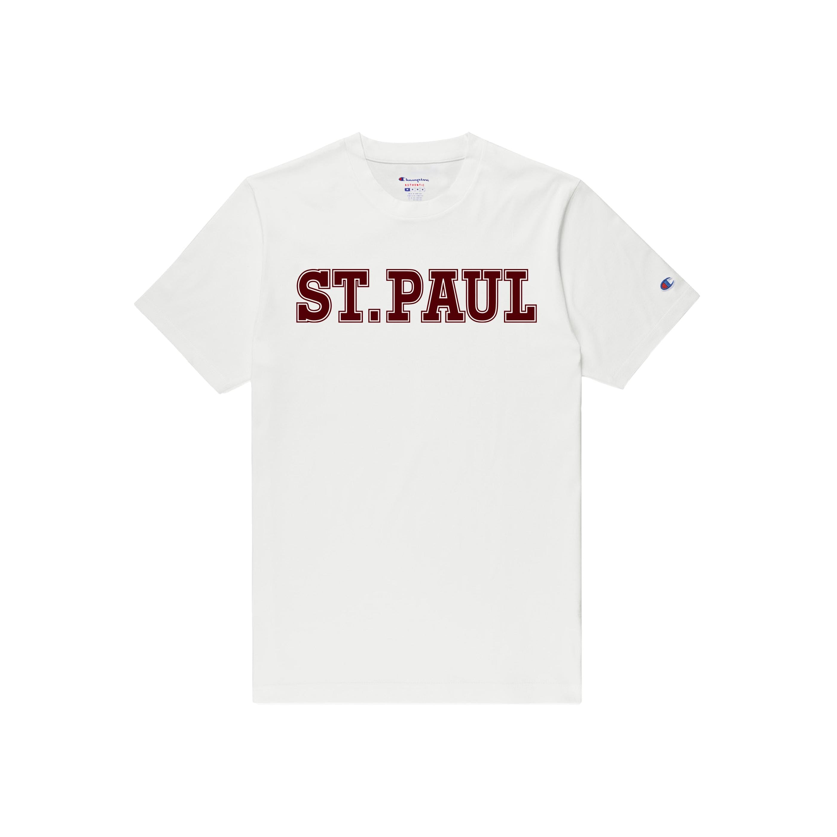 St. Paul College Squad Tee - White (New)