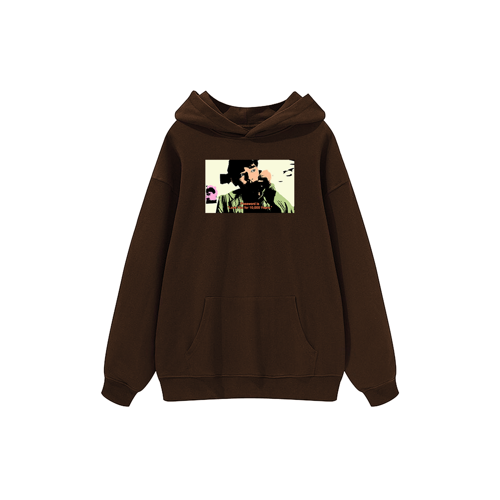 Luv You For 10000 Years Hoodie - Chocolate (NEW)