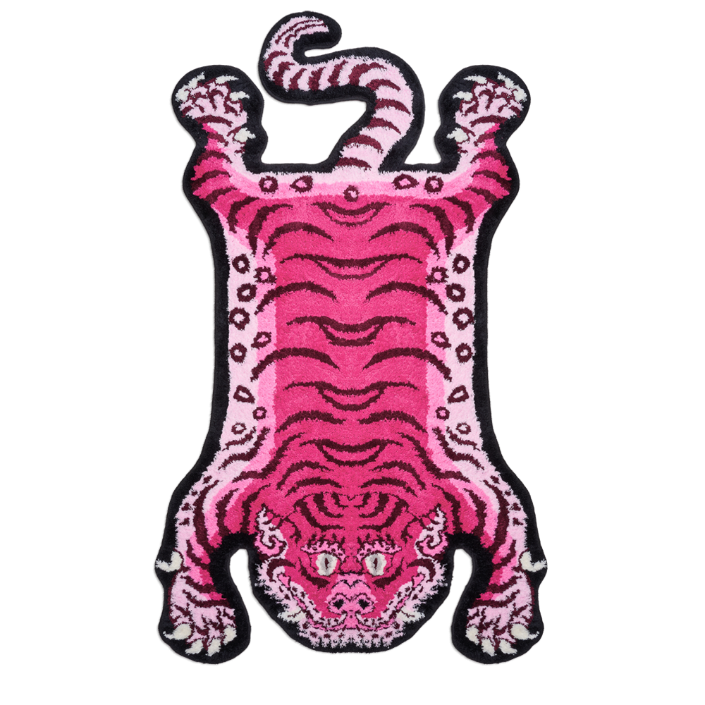 Mascot Tiger Pink