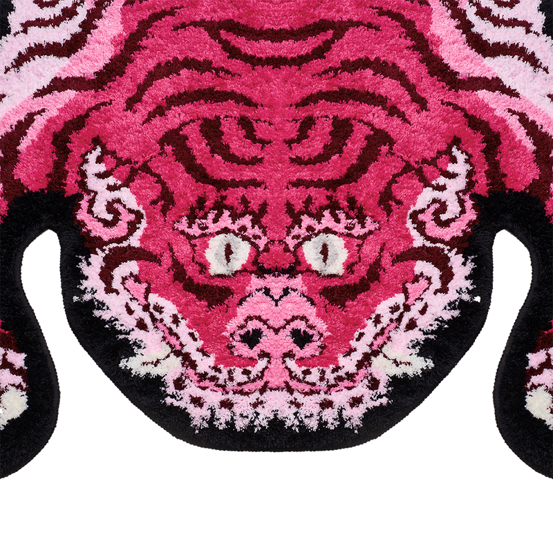 Mascot Tiger Pink