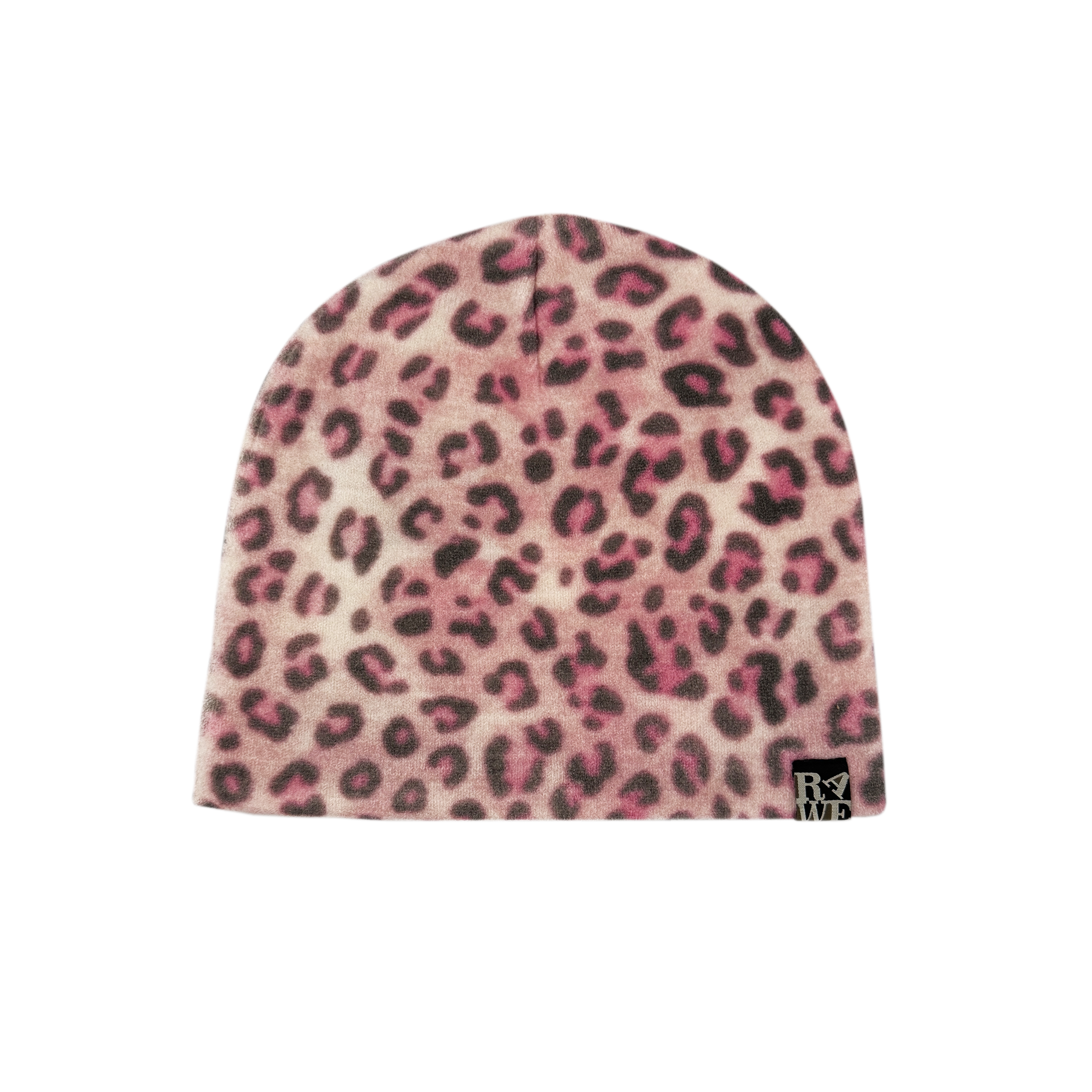 Pink Leopard Beanie (New)