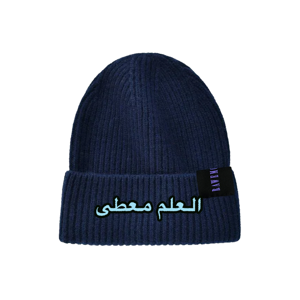 The Flag Is Covered Beanie - Navy (NEW)