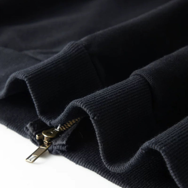 Together Again Washed Zip Up Hoodie - Black (NEW)