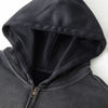 NewJeans Never Die Washed Zip Up Hoodie - Black (NEW)