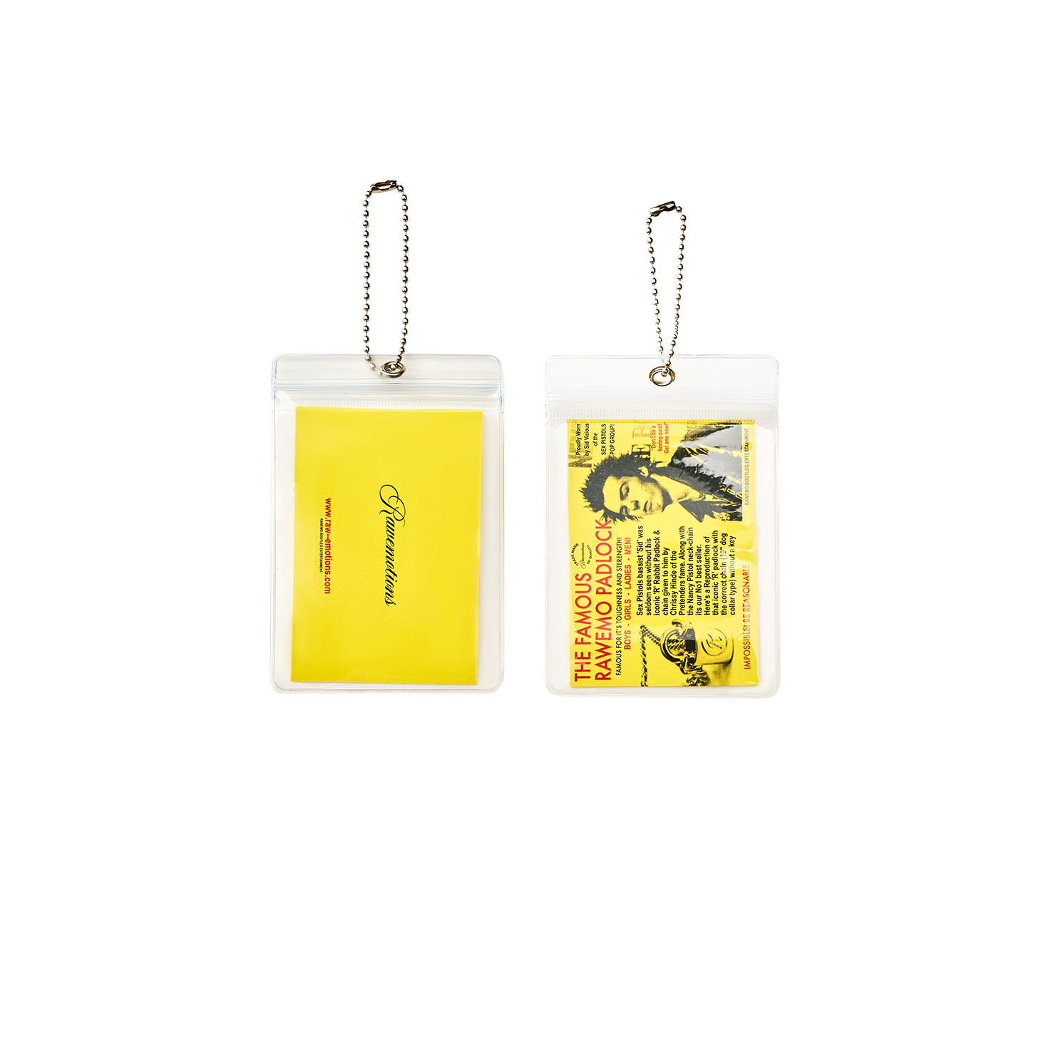 Sex Pistol Bootleg R Padlock Necklace (New)