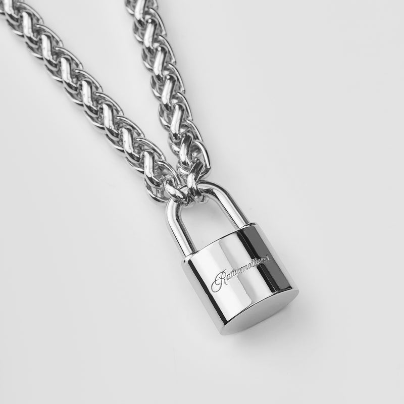 Sex Pistol Bootleg R Padlock Necklace (New)