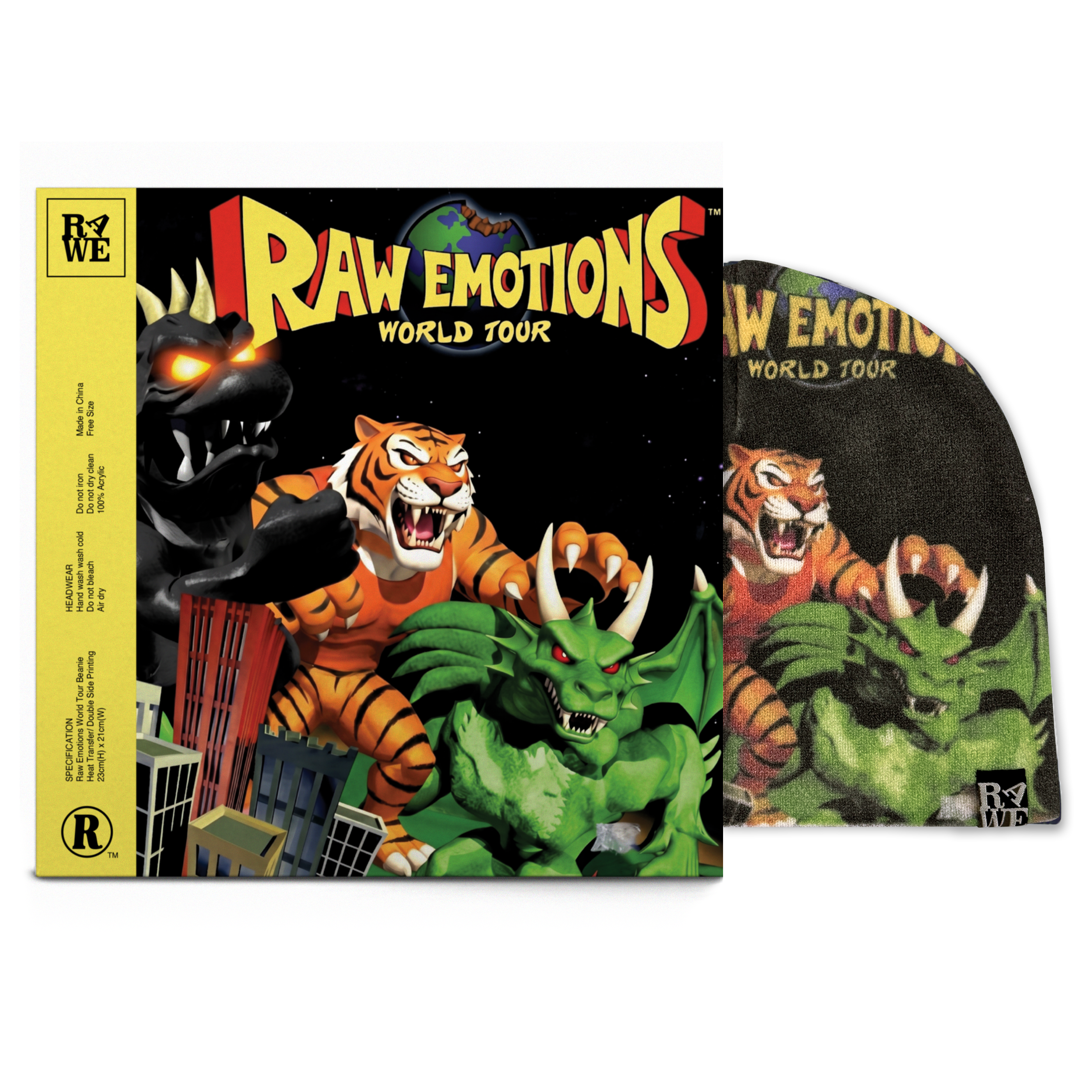 Raw Emotions World Tour Beanie (New)