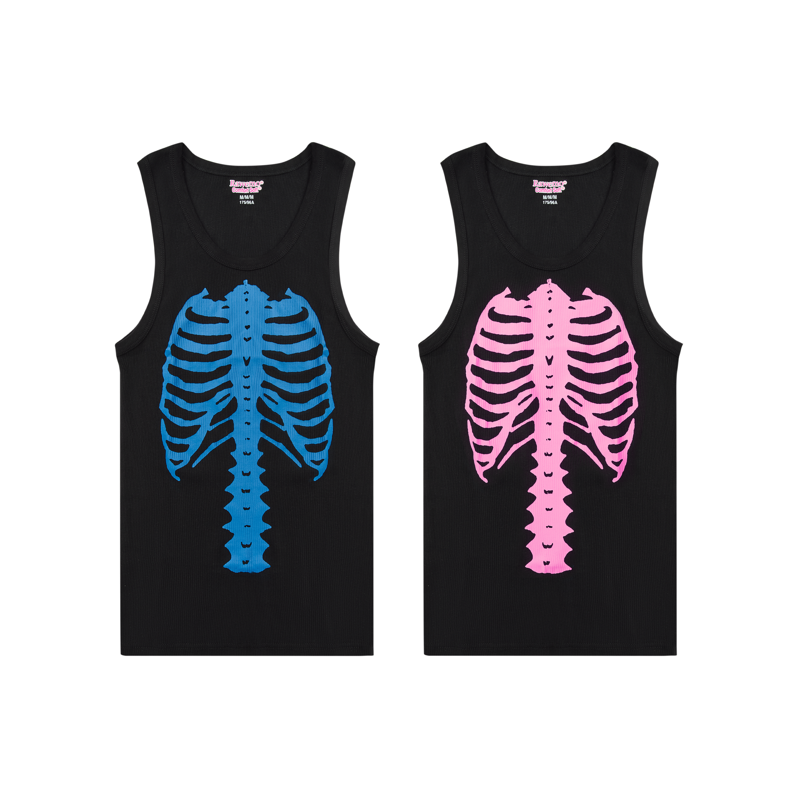 Skeleton Tagless Tanks Set A (New)