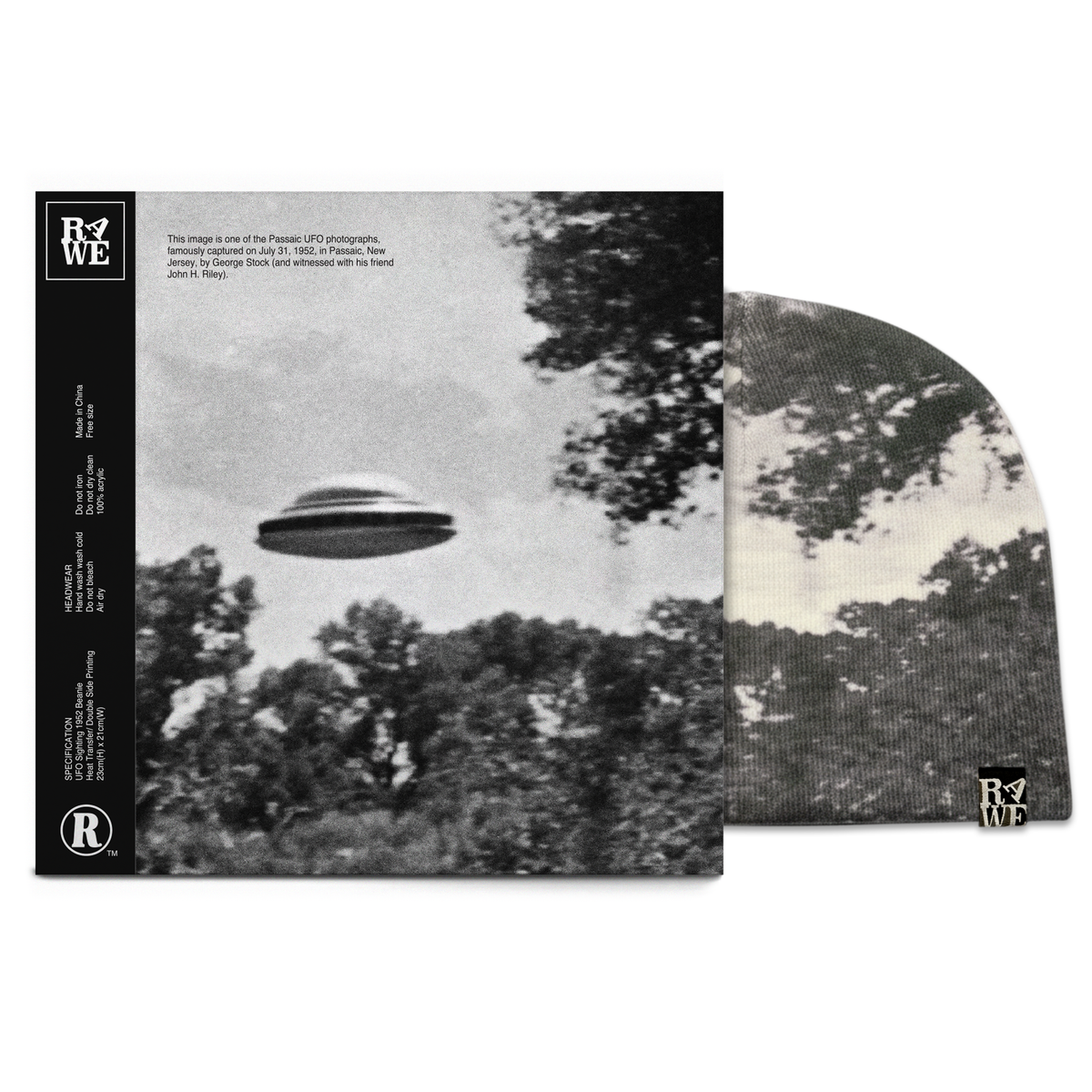 UFO Sighting 1952 Beanie (New)